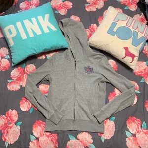 Victoria’s secret pink zip up hoodie